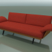 3d model Central module Lounge 4403 (L 180 cm, Teak effect) - preview