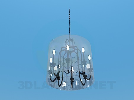 3d model Chandelier - preview