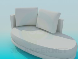 Upholstered couch