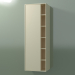 3d model Wall cabinet with 1 left door (8CUCEDS01, Bone C39, L 48, P 36, H 144 cm) - preview