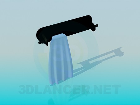 3d model Towel rack - preview