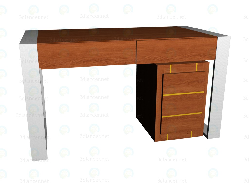 3d model Desk 140 - preview