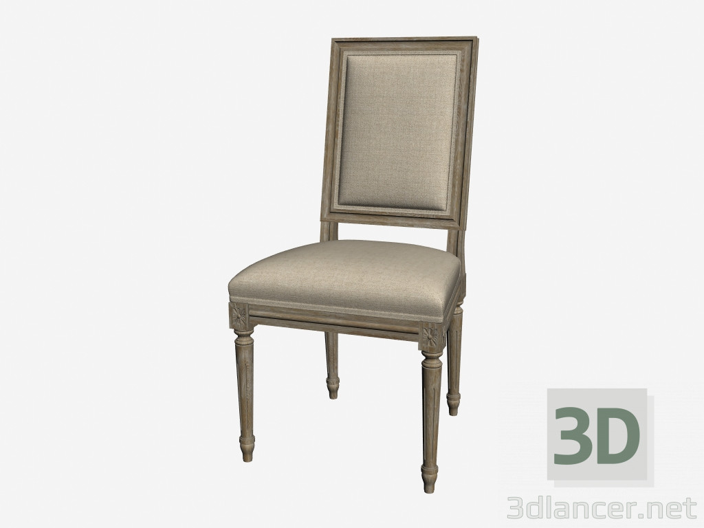 modello 3D Sedia OLIVER (442.003) - anteprima