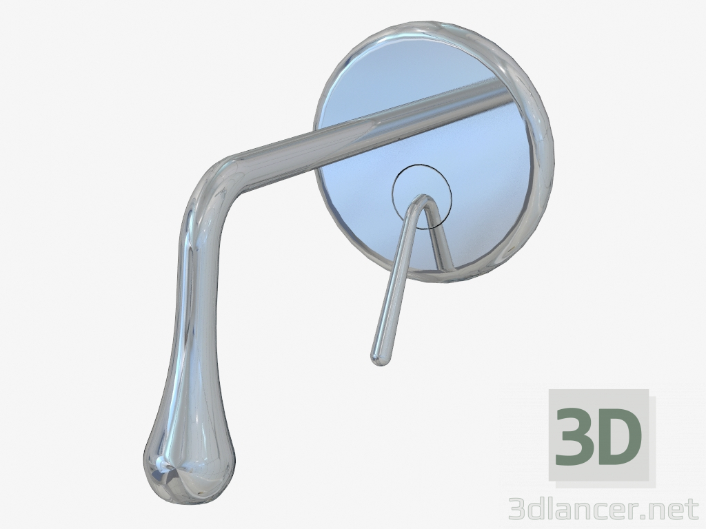 3d модель Смеситель с тонким изливом для скрытого монтажа (33683) – превью