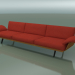 3d model Central module Lounge 4404 (L 270 cm, Teak effect) - preview