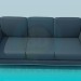 3d model Sofa in strict style - preview