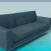 3D Modell Sofa im strengen Stil - Vorschau