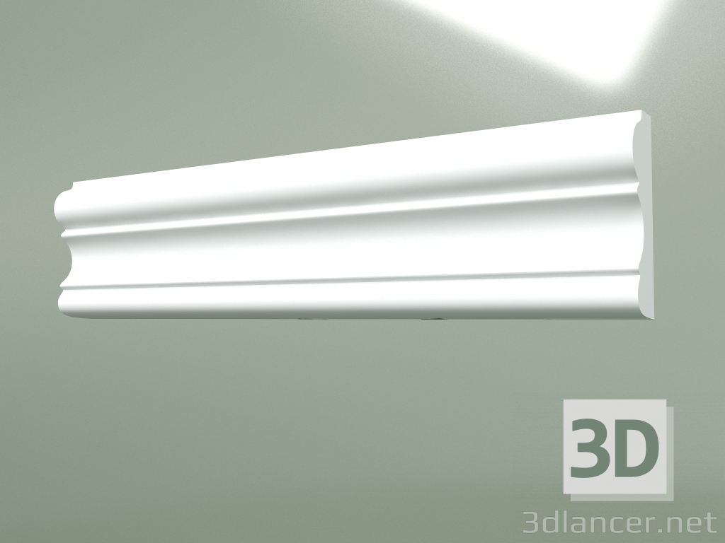 3d model Gypsum molding MT072 - preview