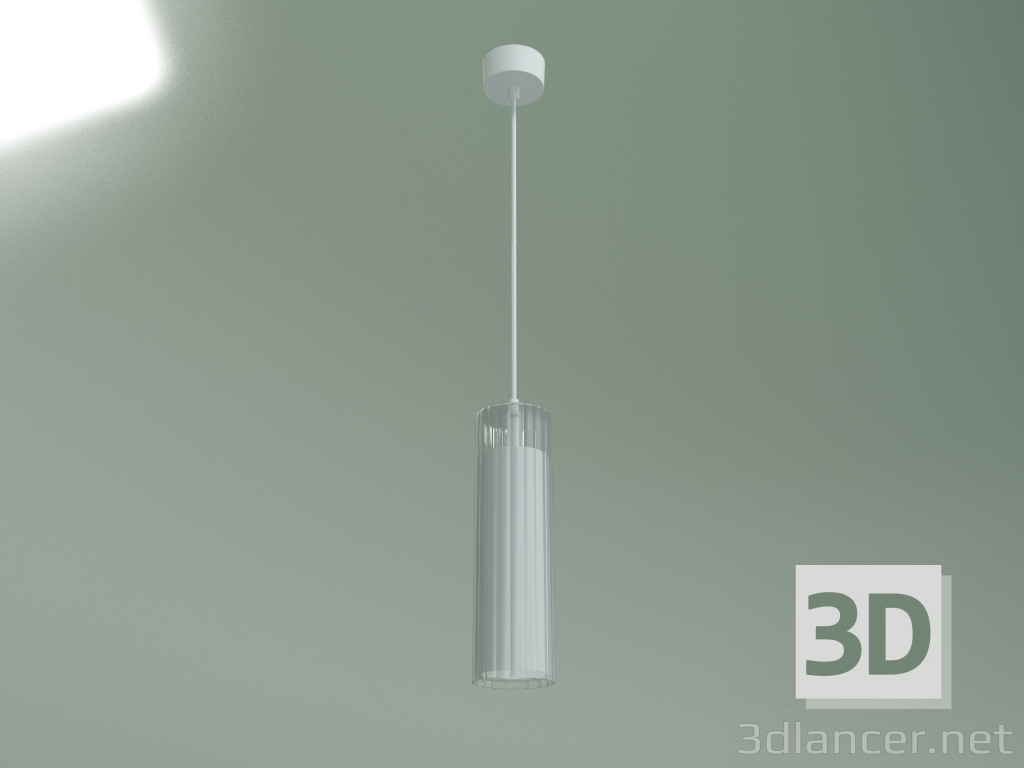 3D modeli Asma LED lamba Aliot 50187-1 LED (beyaz) - önizleme