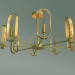 Modelo 3d Candelabro de teto 60077-8 (ouro) - preview