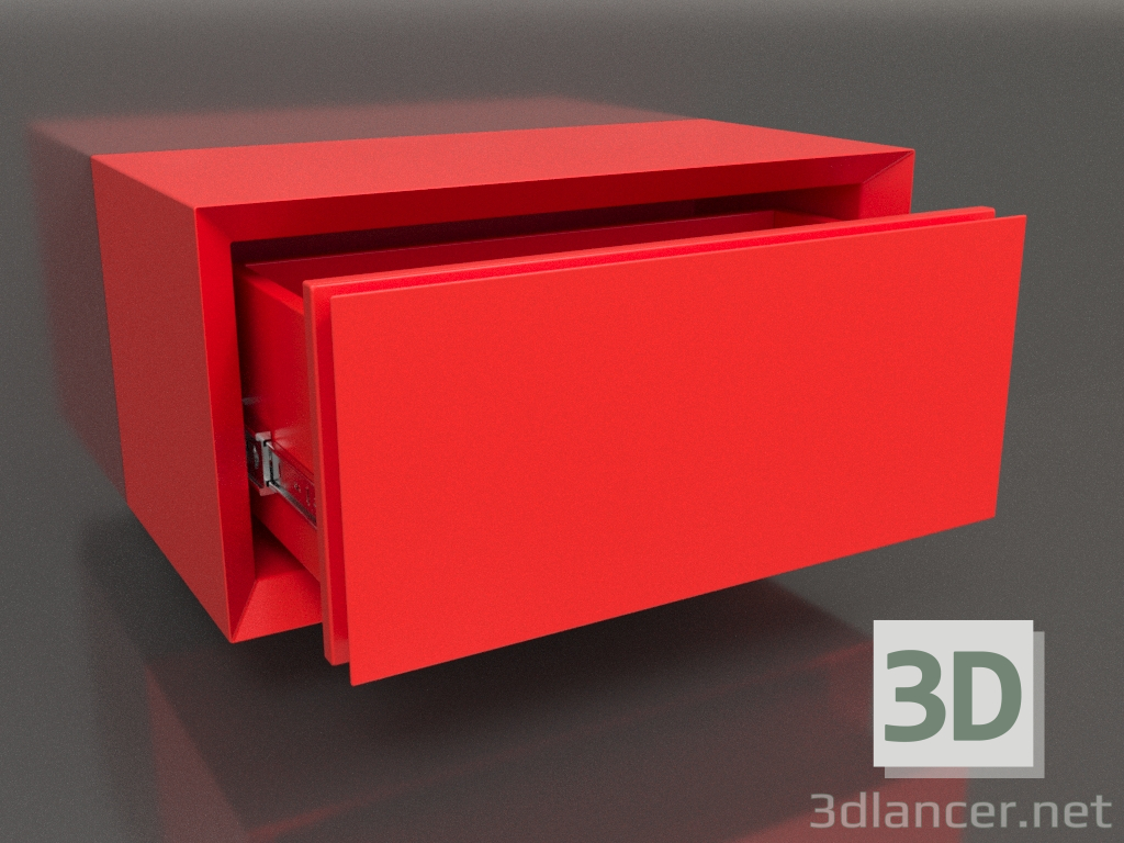 Modelo 3d Armário TM 011 (aberto) (400x200x200, laranja luminoso) - preview