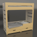 3d model Bunk bed MODE HR (USDHR1) - preview