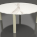 3d model Coffee table D 90 (Gold, DEKTON Aura) - preview