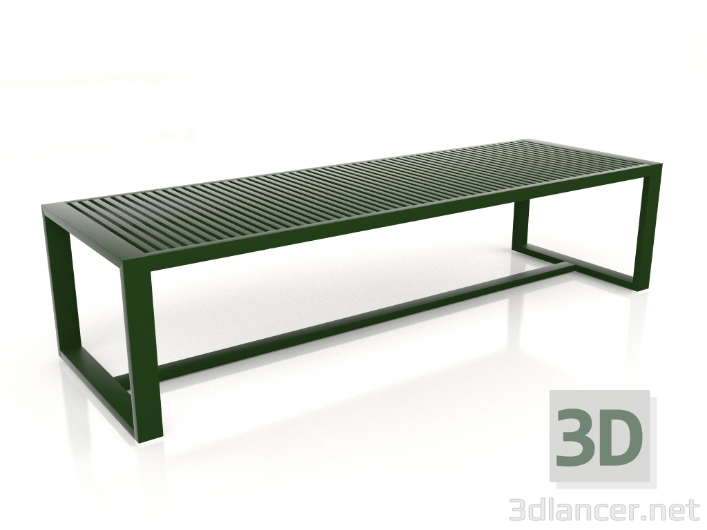 3d model Mesa de comedor 307 (Verde botella) - vista previa