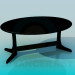 3d model Oval table - preview