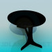 3d model Oval table - preview