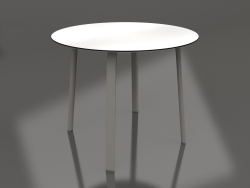 Table à manger ronde Ø90 (Gris quartz)