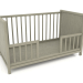 3d model A cot with a low side - preview