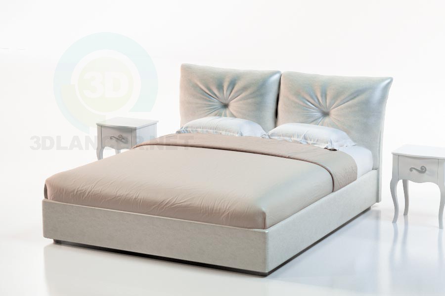 Modelo 3d Cama de Accra - preview