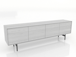 TV dolabı BÜYÜK 2000 mm (beyaz RAL 9010)