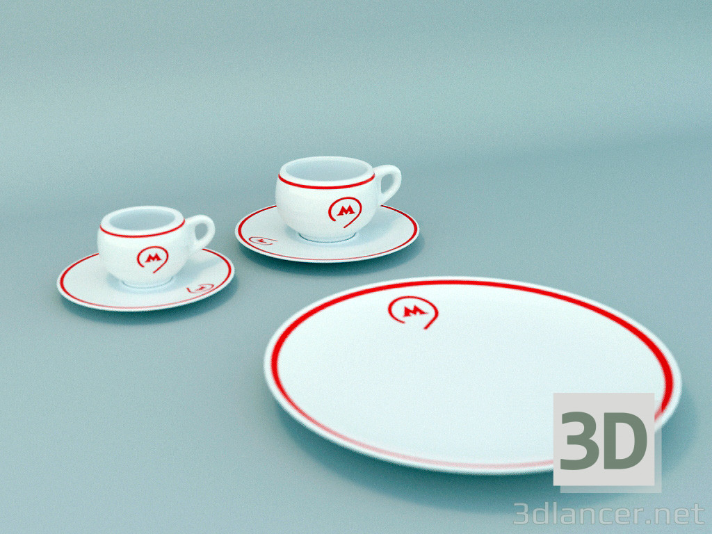 3d model Houseware Mosmetro - preview