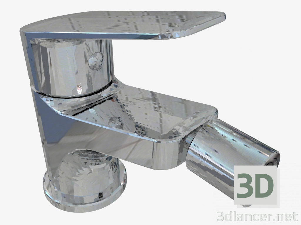 3D Modell Mixer für Bidet Jasmin (BGJ 031M) - Vorschau