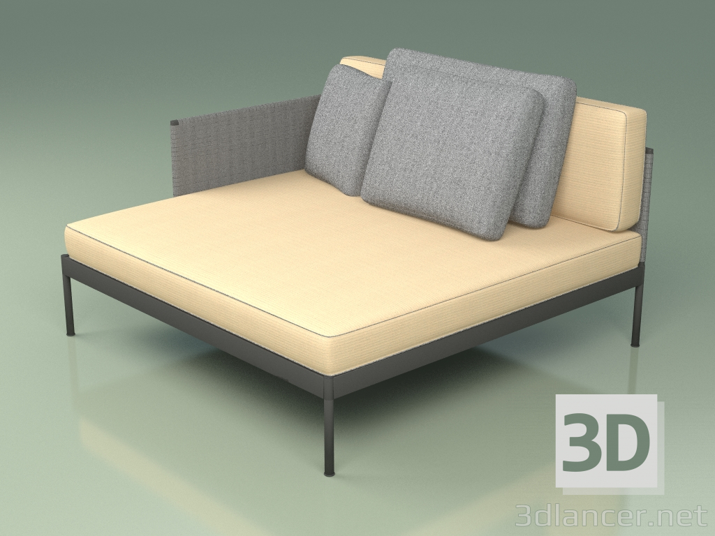 Modelo 3d Sofá modular (354 + 334, opção 1) - preview