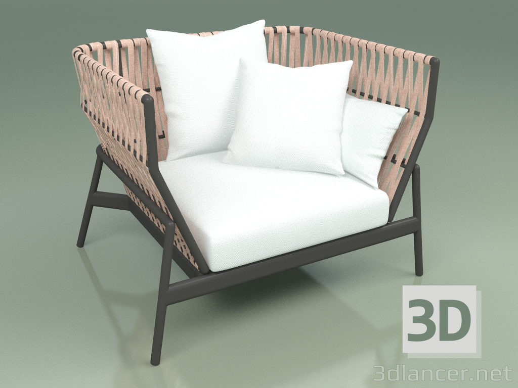 3d model Sofa 101 (Belt Rose) - preview