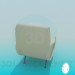 3d model Armchair - preview