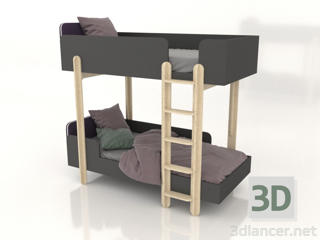 3D Modell Bett B1 - Vorschau