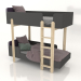 3d model Cama B1 - vista previa