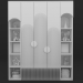 3d Cabinet model buy - render