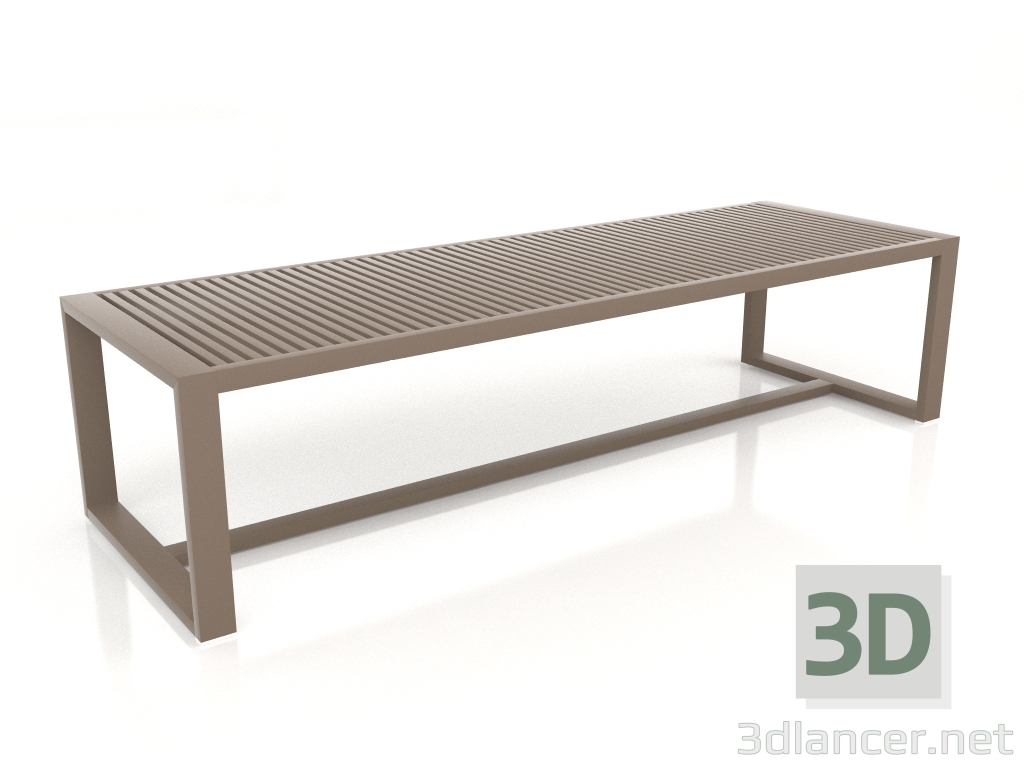 3d model Mesa de comedor 307 (Bronce) - vista previa