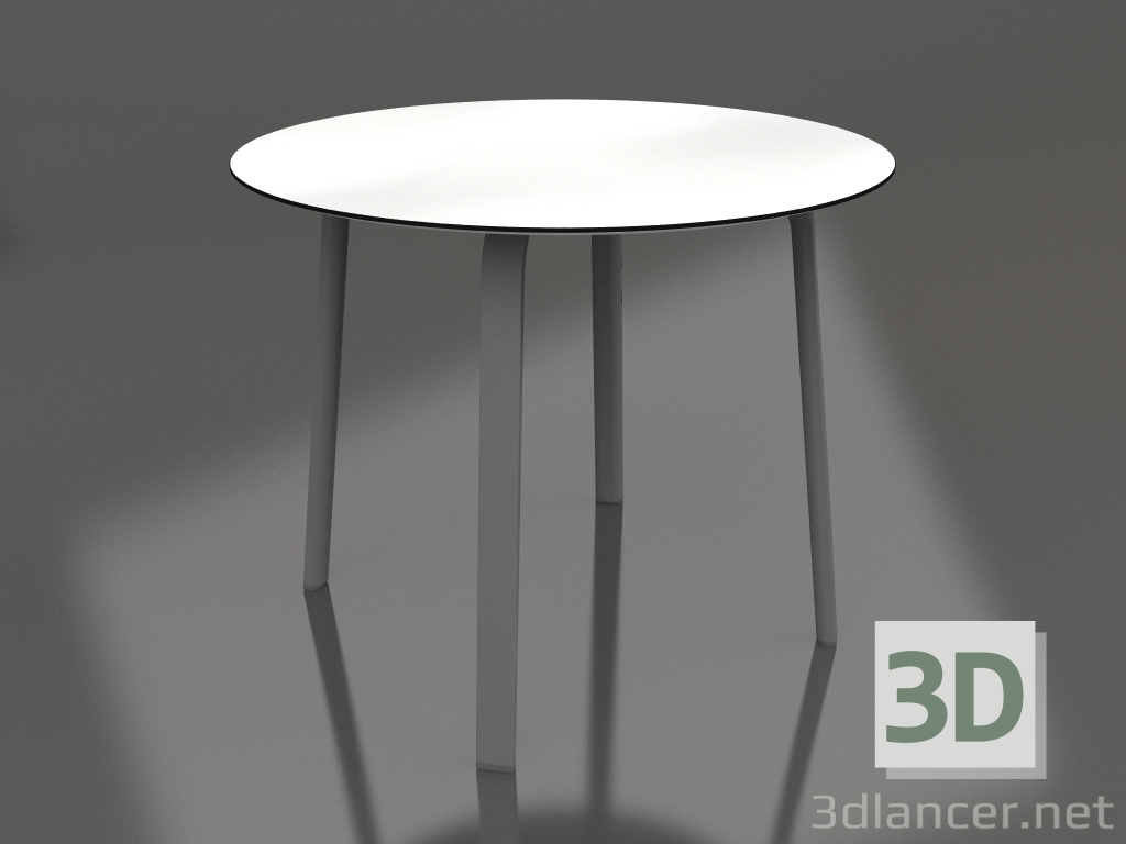 3d model Mesa de comedor redonda Ø90 (Antracita) - vista previa