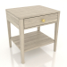 3d model Bedside table 470 mm (lightened oak) - preview