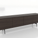 modello 3D Mobile TV LARGE 2000 mm (frassino noce) - anteprima