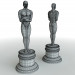 3d model Oscar Statuette - vista previa