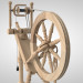 3d model wool spinner - preview