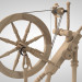 3d model wool spinner - preview