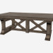 3d model Coffee table PRESTON (521.010-2N7) - preview