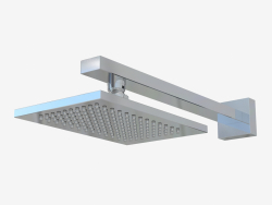 Shower head for flush mounting (20148)