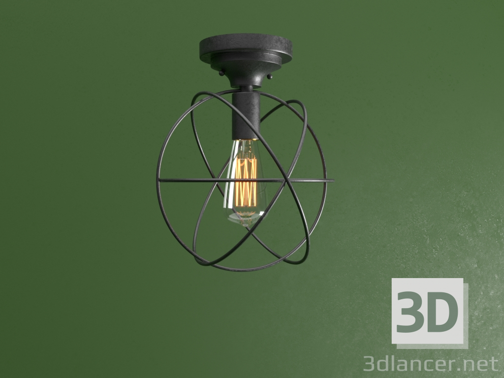 3d model Luz de techo Loft - vista previa