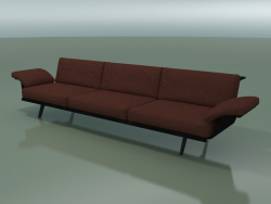 Modulo centrale Lounge 4404 (L 270 cm, Nero)