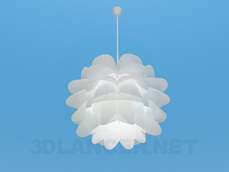 modello 3D Lampadario a bracci - anteprima