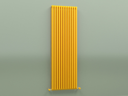 Radiateur SAX 2 (H 1500 12 EL, jaune melon - RAL 1028)