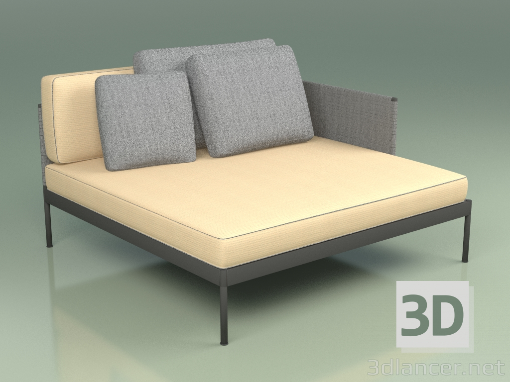 3d model Sofá modular (354 + 335, opción 1) - vista previa