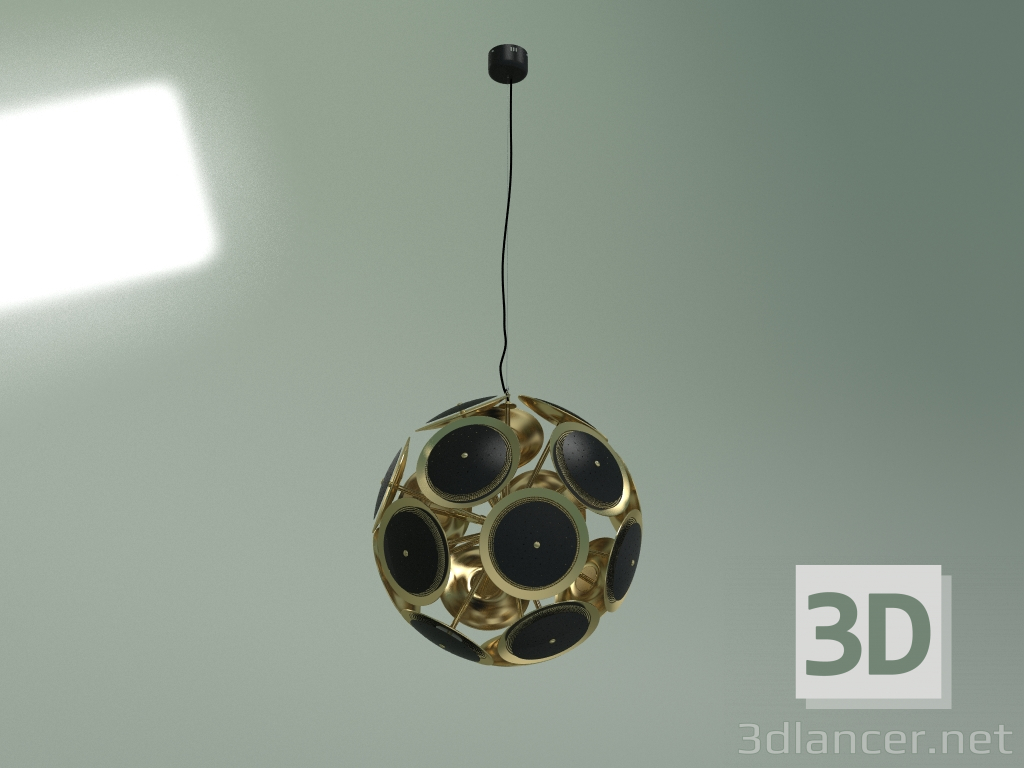 3d model Suspension lamp Sunflower - preview