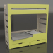 3d model Bunk bed MODE HR (UJDHR1) - preview