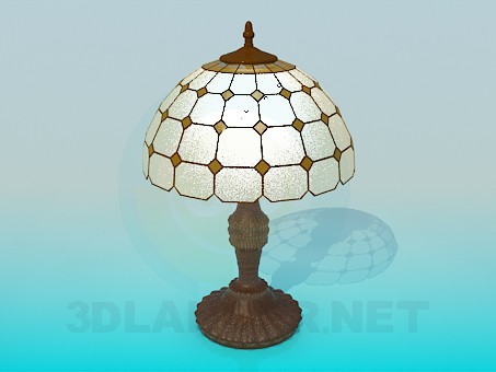 3D Modell Tisch-Lampe - Vorschau