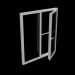 3d model A plastic window - preview